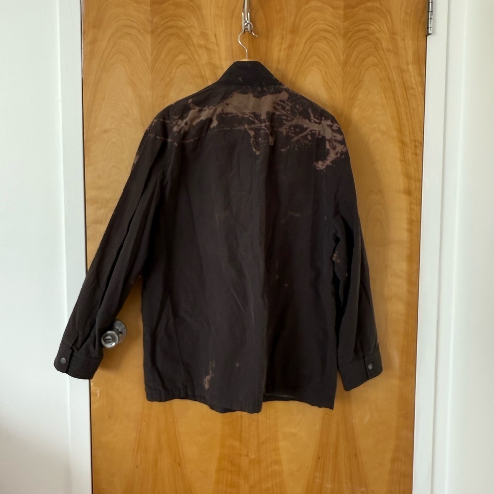 Rails Cardiff Custom Bleach-Dyed Military Utility Jacket size Men’s XXL - Picture 3 of 5